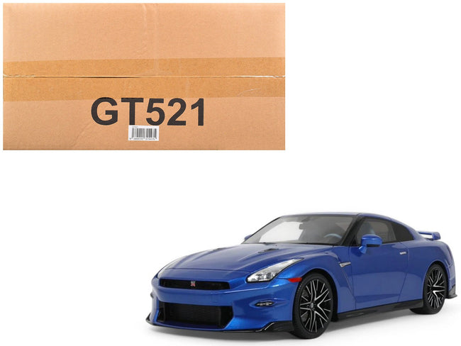 2024 Nissan GT-R Skyline Edition Bayside Blue Metallic 1/18 Model Car by GT Spirit-GT Spirit-ModelCars.com