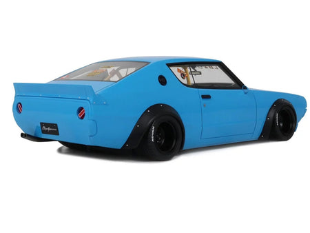 2024 Nissan Skyline 2000 GT-R (KPGC110) "LB-Works" RHD (Right Hand Drive) Blue Limited Edition to 999 pieces Worldwide 1/18 Model Car by Otto Mobile-Otto Mobile-ModelCars.com