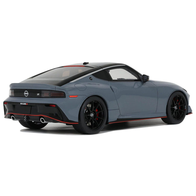2024 Nissan Z Nismo Gray with Black Top 1/18 Model Car by GT Spirit-GT Spirit-ModelCars.com