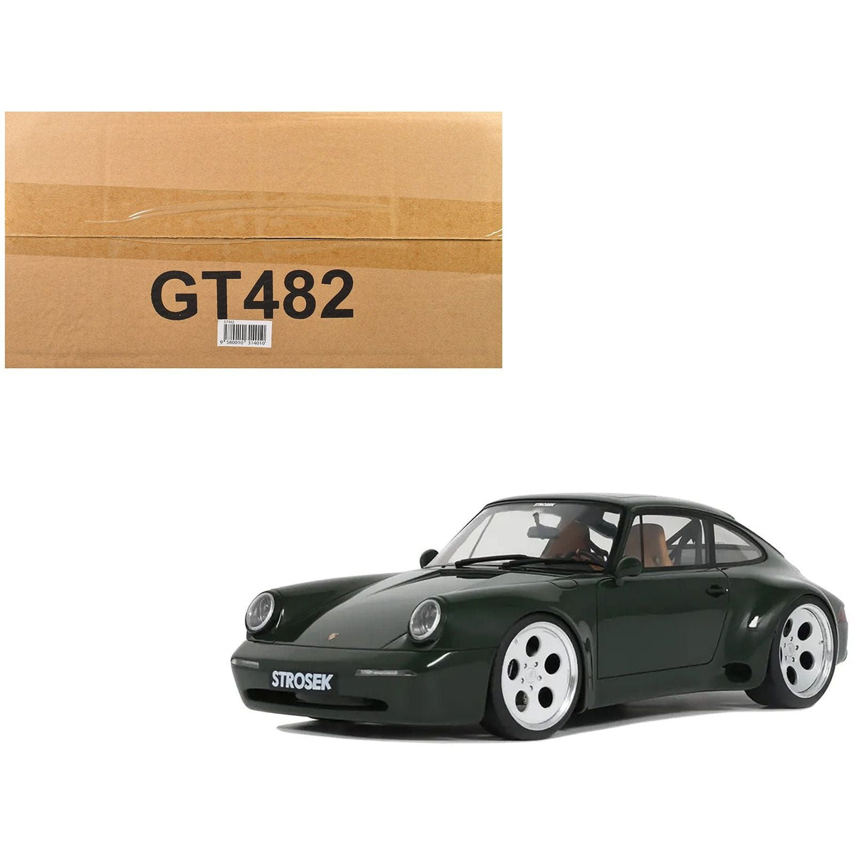 2024 Porsche 911 Strosek Mega 30 Green 1/18 Model Car by GT Spirit-GT Spirit-ModelCars.com