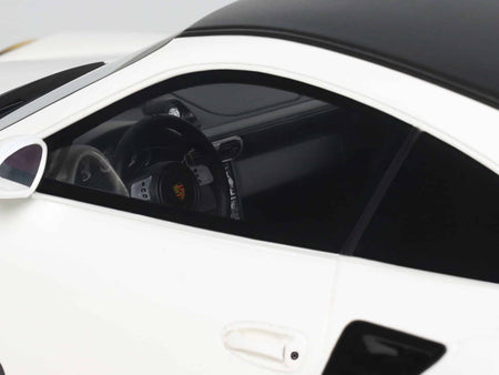 2024 Porsche 911 Turbo LB-Works White with Black Top 1/18 Model Car by GT Spirit-GT Spirit-ModelCars.com