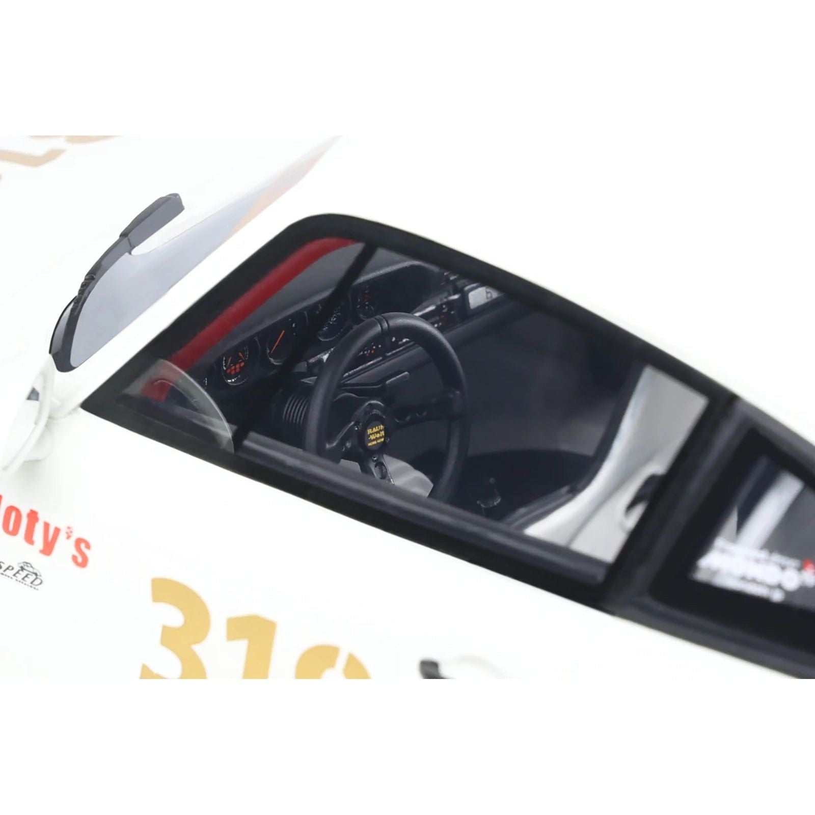 2024 Porsche RWB 964 "Natty Dread Junior" White with Graphics 1/18 Model Car by GT Spirit - GT Spirit - ModelCars.com