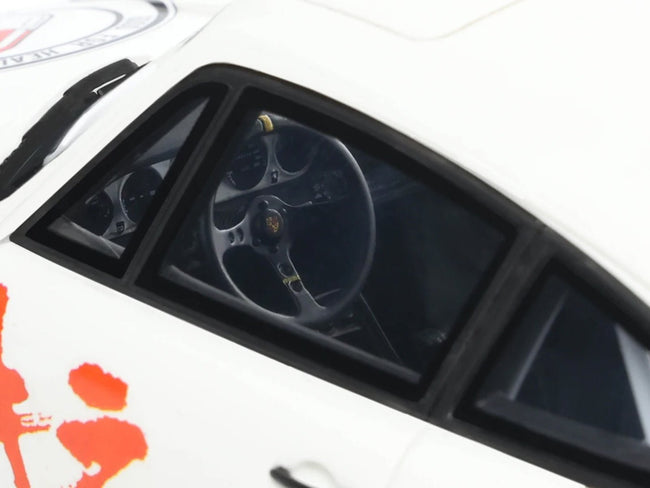 2024 RWB Akira White with Graphics "Akira" (1988) Movie 1/18 Model Car by GT Spirit-GT Spirit-ModelCars.com