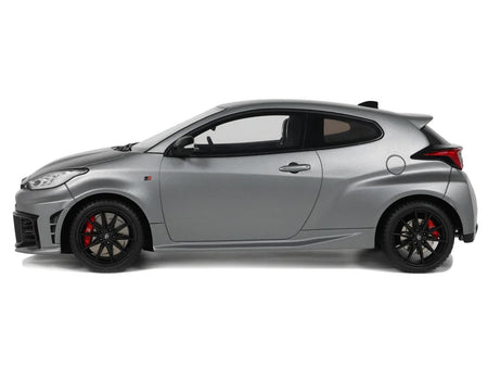 2024 Toyota GR Yaris Precious Metal Gray Metallic Limited Edition to 999 pieces Worldwide 1/18 Model Car by Otto Mobile-Otto Mobile-ModelCars.com