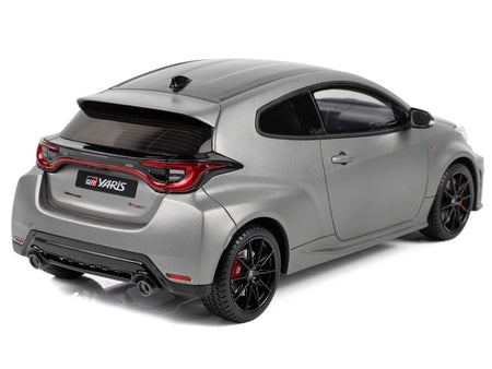2024 Toyota GR Yaris Precious Metal Gray Metallic Limited Edition to 999 pieces Worldwide 1/18 Model Car by Otto Mobile-Otto Mobile-ModelCars.com