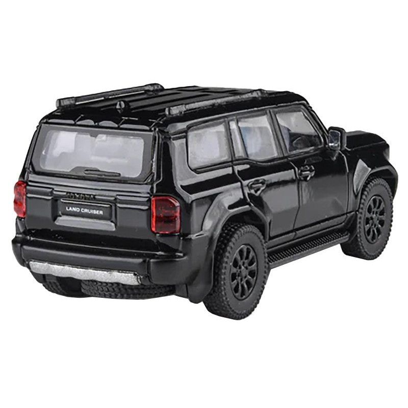 2024 Toyota Land Cruiser 250 Prado Black 1/64 Diecast Model Car by Paragon Models - Paragon - ModelCars.com