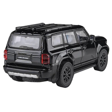 2024 Toyota Land Cruiser 250 Prado Black 1/64 Diecast Model Car by Paragon Models - Paragon - ModelCars.com