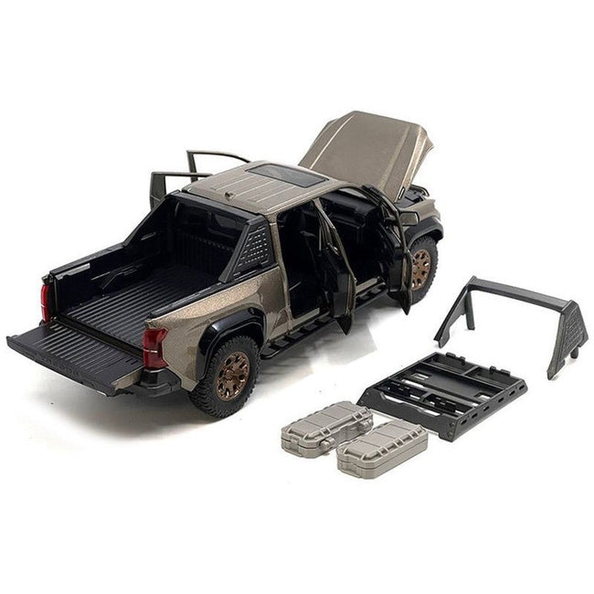 2024 Toyota Tacoma Trailhunter Edition Pickup Truck Bronze Metallic 1/24 Diecast Model Car-Kingstoy-ModelCars.com