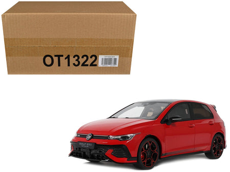 2024 Volkswagen Golf Mk.8 GTi 50th Edition Tornado Red Limited Edition to 999 pieces Worldwide 1/18 Model Car by Otto Mobile-Otto Mobile-ModelCars.com