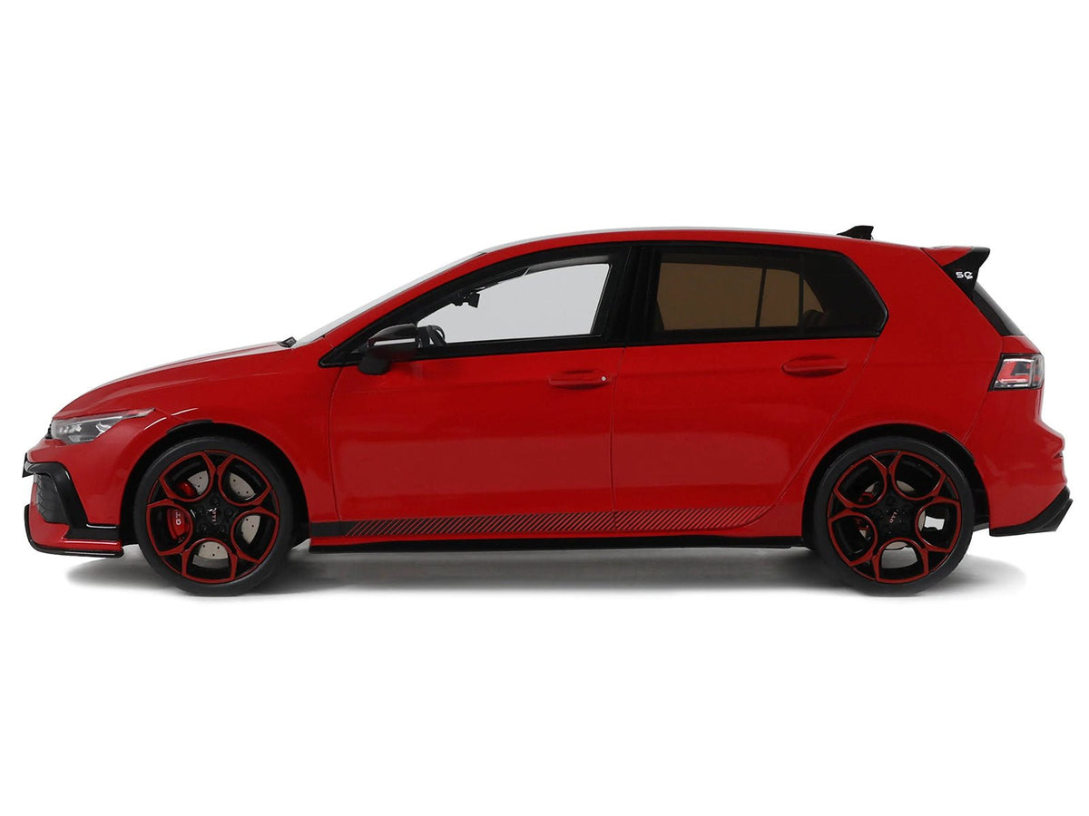 2024 Volkswagen Golf Mk.8 GTi 50th Edition Tornado Red Limited Edition to 999 pieces Worldwide 1/18 Model Car by Otto Mobile-Otto Mobile-ModelCars.com