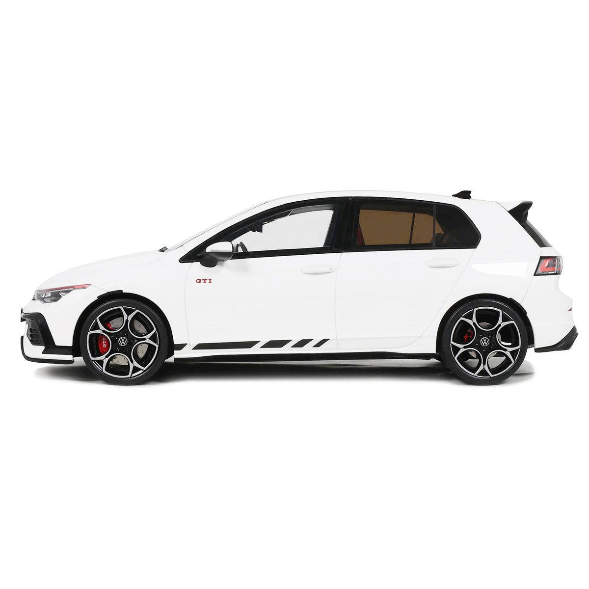 2024 Volkswagen Golf Mk.8 GTi Clubsport Pure White Limited Edition to 999 pieces Worldwide 1/18 Model Car by Otto Mobile-Otto Mobile-ModelCars.com