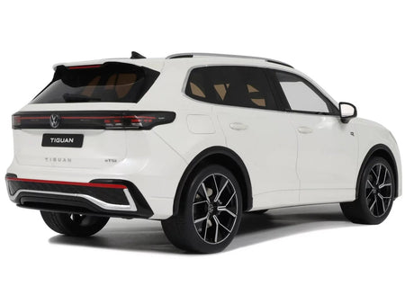 2024 Volkswagen Tiguan E Tsi R-Line Oryx White Pearl Limited Edition to 999 pieces Worldwide 1/18 Model Car by Otto Mobile-Otto Mobile-ModelCars.com