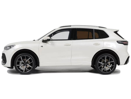 2024 Volkswagen Tiguan E Tsi R-Line Oryx White Pearl Limited Edition to 999 pieces Worldwide 1/18 Model Car by Otto Mobile-Otto Mobile-ModelCars.com
