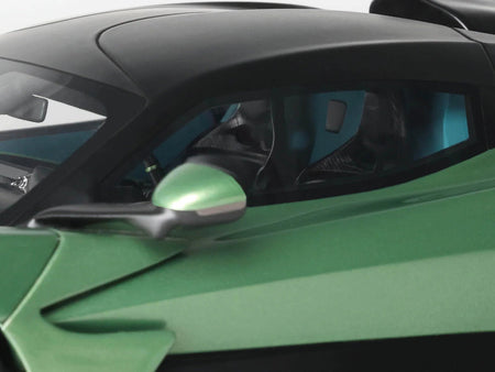 2025 Aston Martin Valhalla Green Metallic with Black Top 1/18 Model Car by GT Spirit-GT Spirit-ModelCars.com