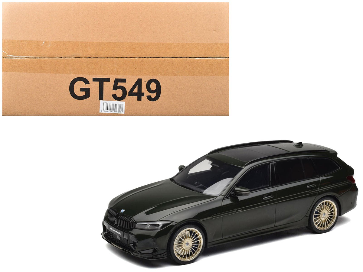 2025 BMW Alpina B3 GT Touring Green Metallic 1/18 Model Car by GT Spirit-GT Spirit-ModelCars.com