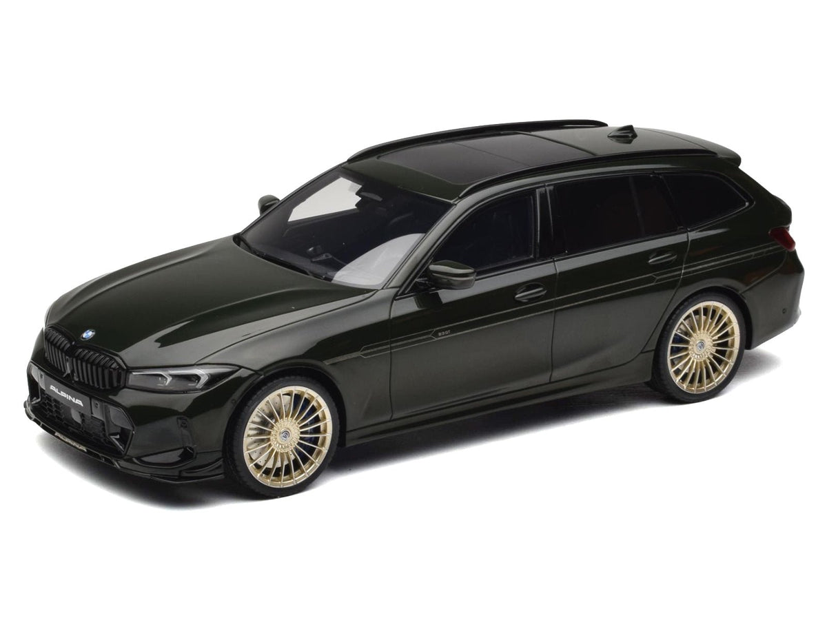 2025 BMW Alpina B3 GT Touring Green Metallic 1/18 Model Car by GT Spirit-GT Spirit-ModelCars.com