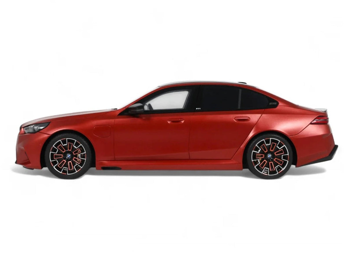 2025 BMW M5 (G90) Pebble Beach Edition Fire Orange Metallic with Black Top 1/18 Model Car by GT Spirit-GT Spirit-ModelCars.com