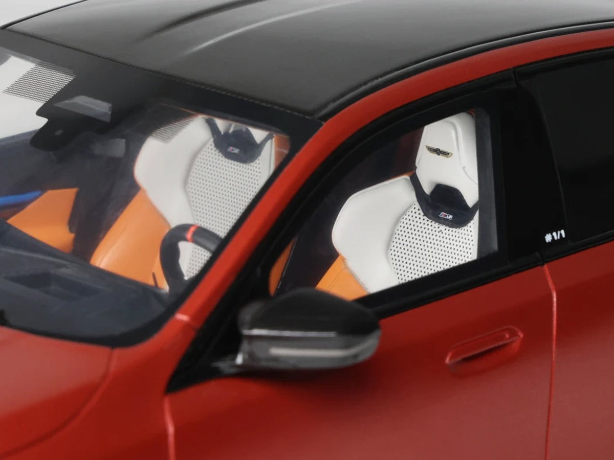 2025 BMW M5 (G90) Pebble Beach Edition Fire Orange Metallic with Black Top 1/18 Model Car by GT Spirit-GT Spirit-ModelCars.com