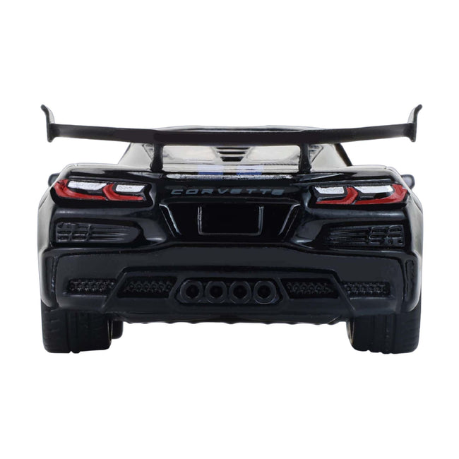 2025 Chevrolet Corvette C8 ZR1 Black with Blue Stripes with Raw Casting Dual Pack "2025 Greenlight Waltersons Collector's Expo Exclusive" 1/64 Diecast Model Car by Greenlight-Greenlight-ModelCars.com
