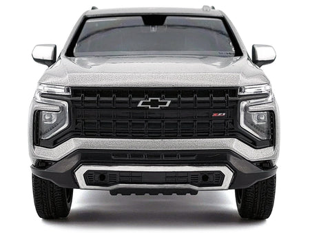 2025 Chevrolet Tahoe Z71 Gray Metallic "Timeless Legends" Series 1/24 Diecast Model Car by Motormax-Motormax-ModelCars.com
