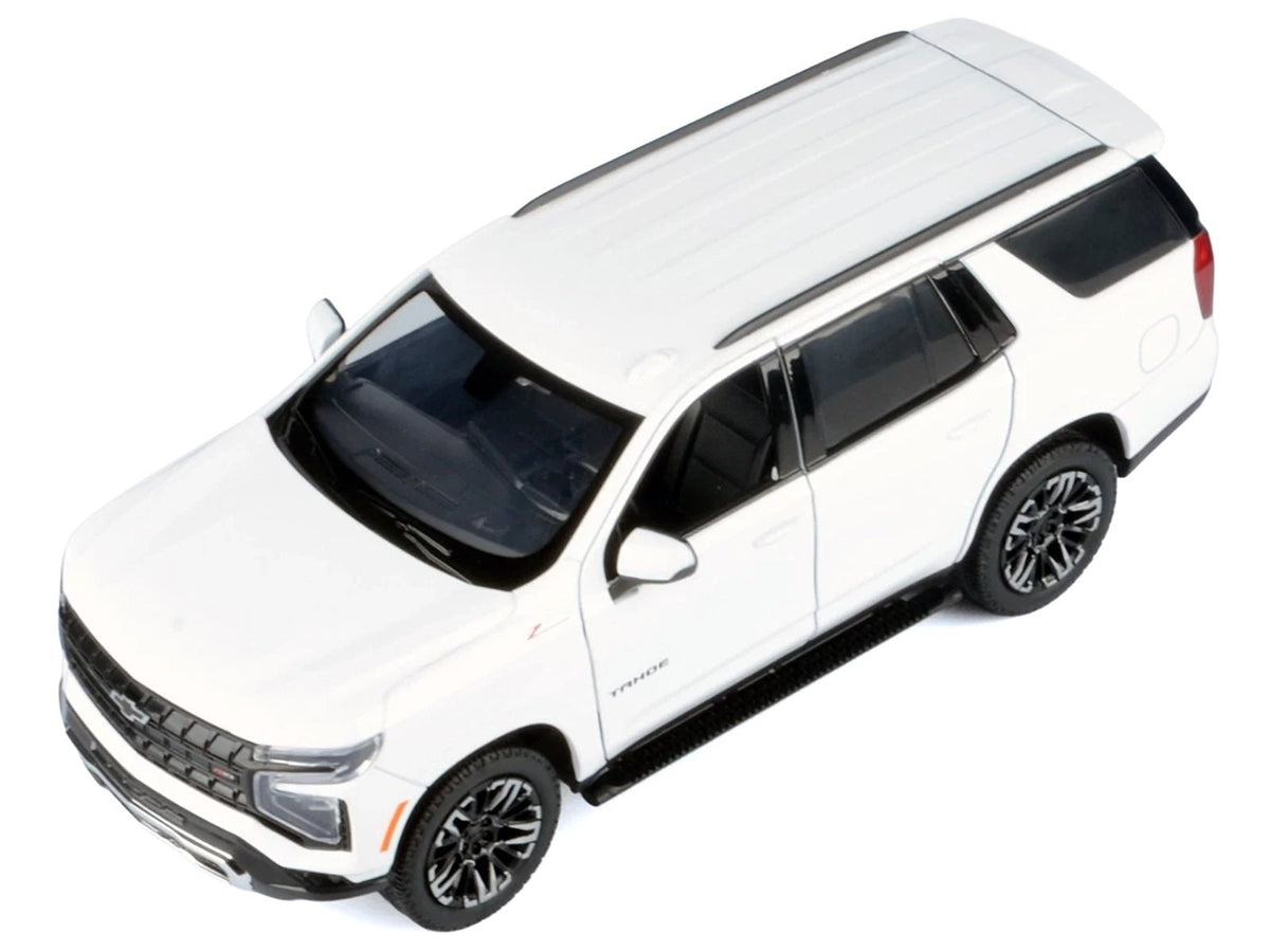 2025 Chevrolet Tahoe Z71 White "Timeless Legends" Series 1/24 Diecast Model Car by Motormax-Motormax-ModelCars.com