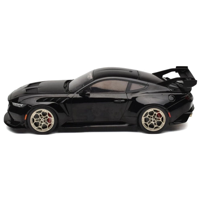 2025 Ford Mustang GTD Black "Limited Edition" Series 1/18 Diecast Model Car by IXO Models-IXO-ModelCars.com