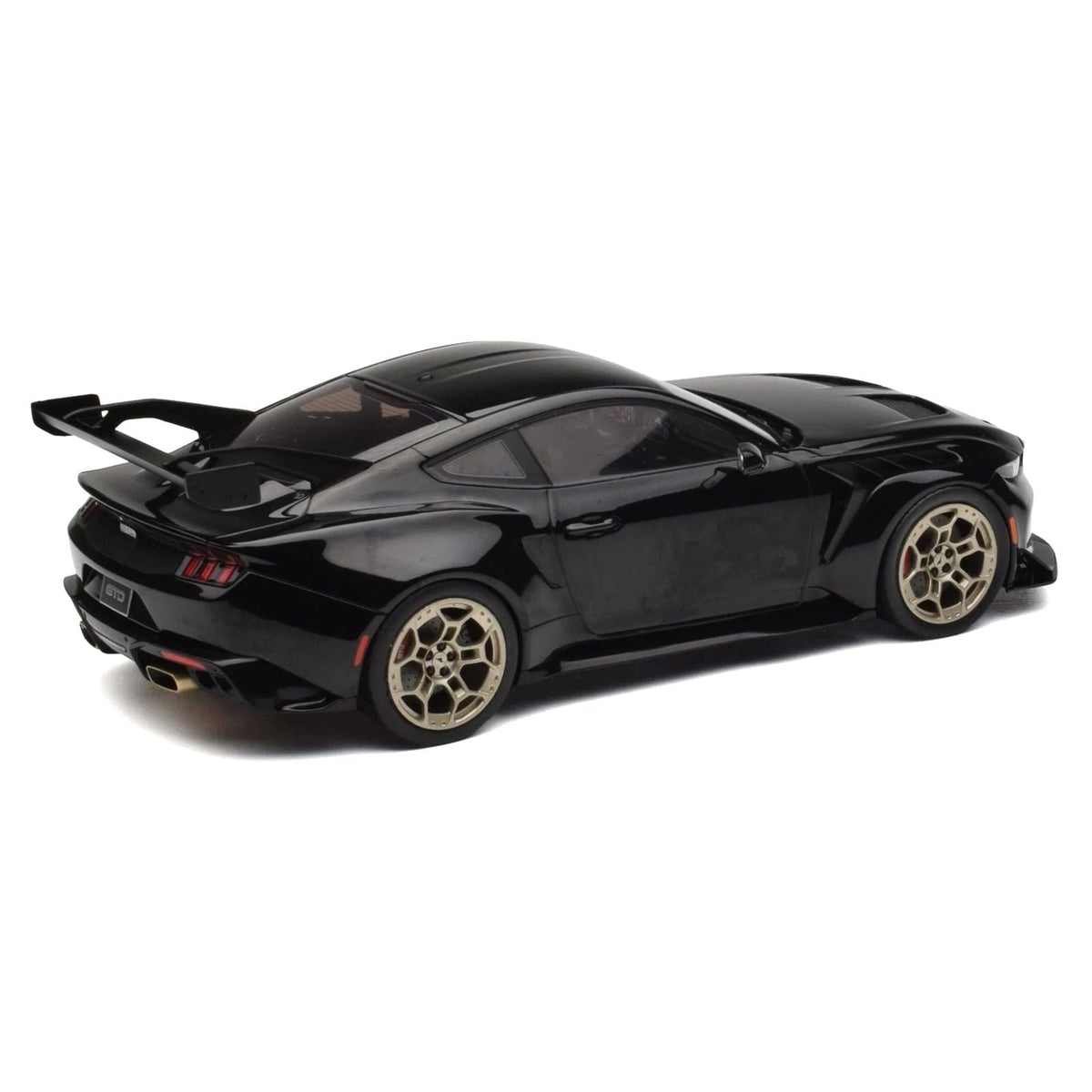 2025 Ford Mustang GTD Black "Limited Edition" Series 1/18 Diecast Model Car by IXO Models-IXO-ModelCars.com
