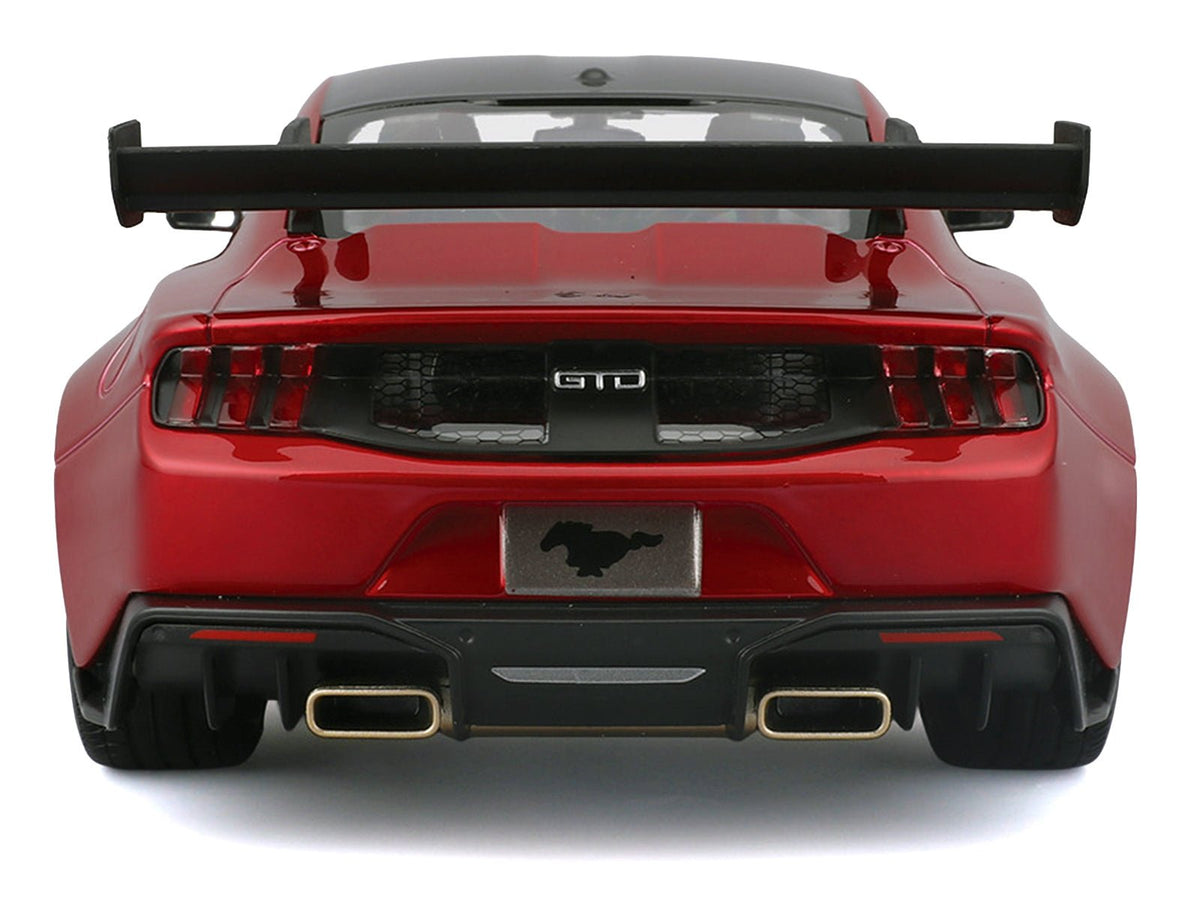 2025 Ford Mustang GTD Red Metallic with Black Top "Special Edition" Series 1/18 Diecast Model Car by Maisto-Maisto-ModelCars.com