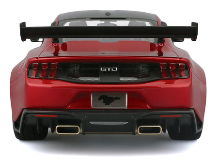 2025 Ford Mustang GTD Red Metallic with Black Top "Special Edition" Series 1/18 Diecast Model Car by Maisto-Maisto-ModelCars.com