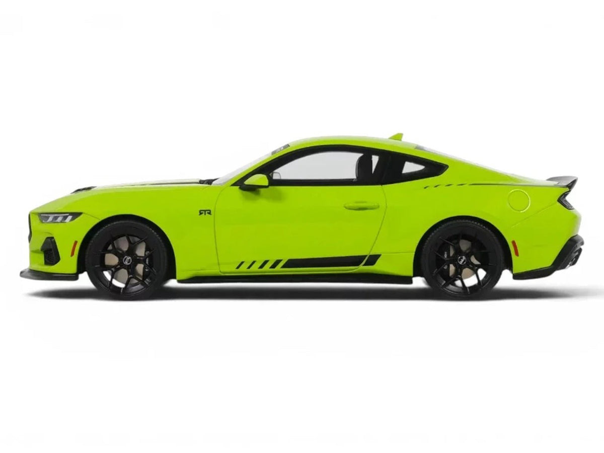 2025 Ford Mustang RTR Spec-3 Lime Green 1/18 Model Car by GT Spirit-GT Spirit-ModelCars.com