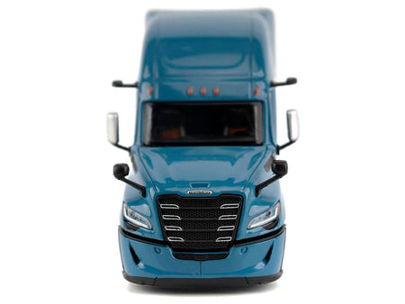 2025 Freightliner Cascadia Gen-5 Sleeper Cab Truck Tractor Signature Blue "Transport Series" 1/64 Diecast Model by Diecast Masters-Diecast Masters-ModelCars.com
