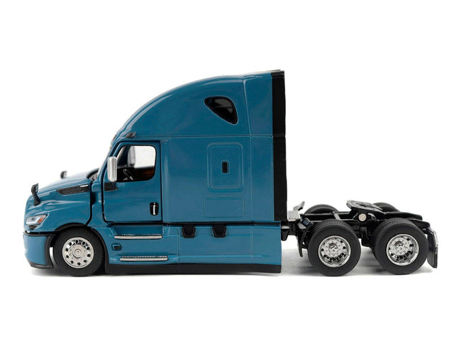 2025 Freightliner Cascadia Gen-5 Sleeper Cab Truck Tractor Signature Blue "Transport Series" 1/64 Diecast Model by Diecast Masters-Diecast Masters-ModelCars.com