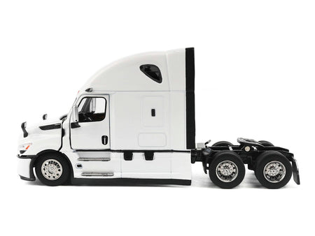2025 Freightliner Cascadia Gen-5 Sleeper Cab Truck Tractor Winter White "Transport Series" 1/64 Diecast Model by Diecast Masters-Diecast Masters-ModelCars.com