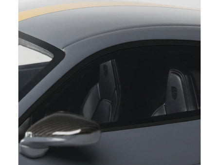 2025 Porsche 911 (992.2) GT3 Touring Gray with Gold Stripe 1/18 Model Car by GT Spirit-GT Spirit-ModelCars.com