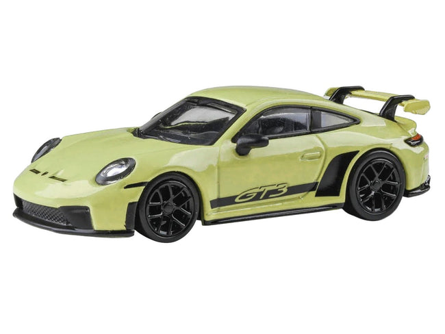 2025 Porsche 911 GT3 (992.2) Cartagena Yellow with Black Stripes 1/64 Diecast Model Car by Paragon Models-Paragon-ModelCars.com