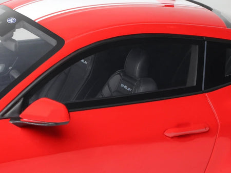 2025 Shelby Mustang Supersnake Race Red with White Stripes 1/18 Model Car by GT Spirit-GT Spirit-ModelCars.com