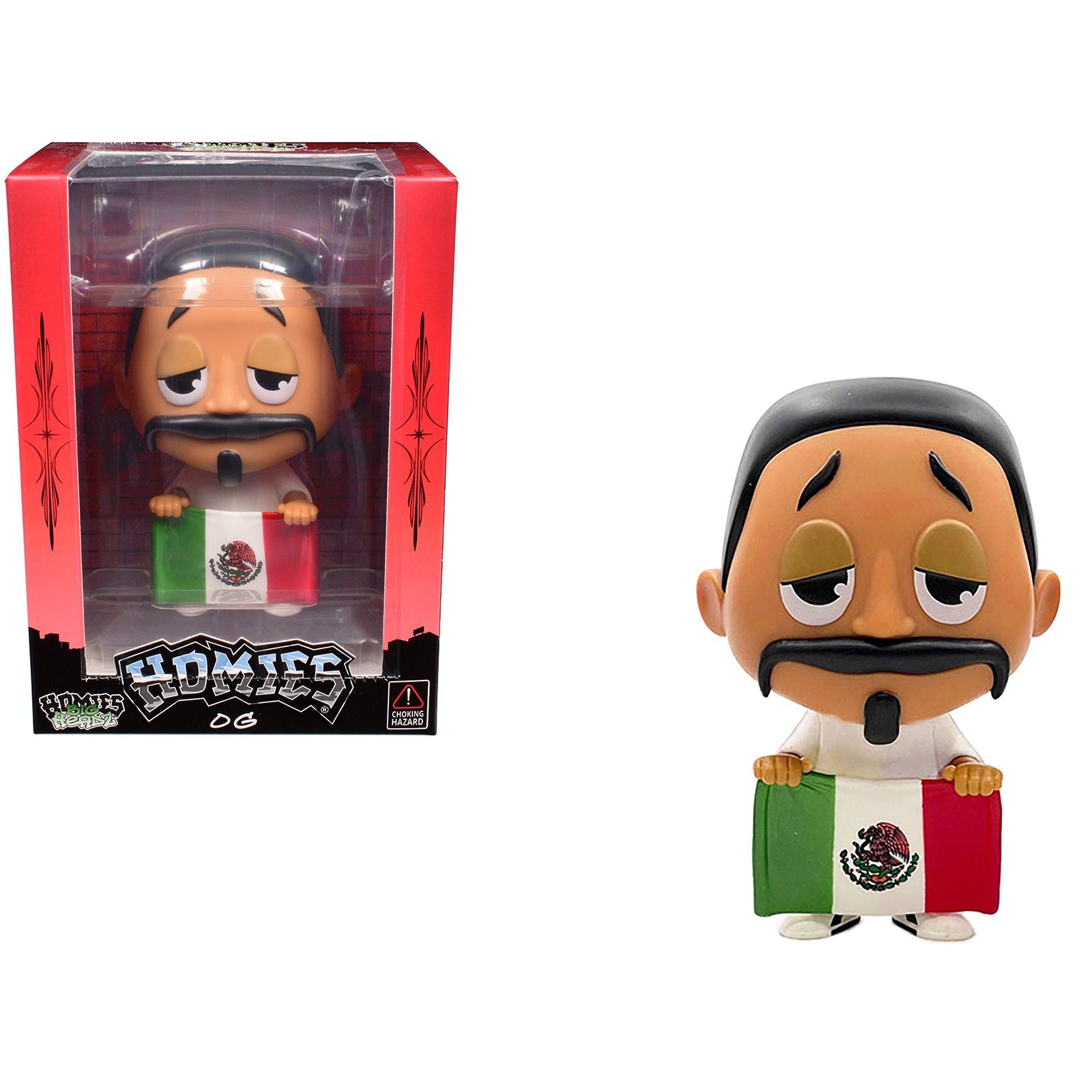 OG 4.5" Figure "Homies Big Headz" Series 4 Model by Homies