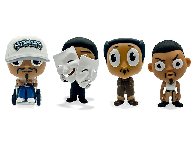 "Homies Big Headz" Series 5 Collector's Edition 4-Pack of Figures by Homies