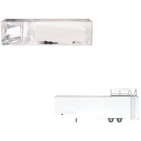 20ft Container Chassis 1/87 (HO) Plastic Model by Promotex - Promotex - ModelCars.com