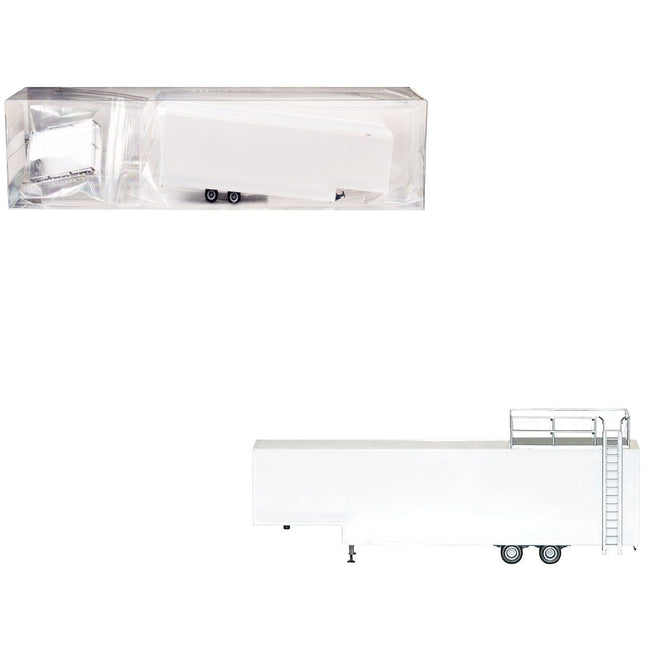 20ft Container Chassis 1/87 (HO) Plastic Model by Promotex - Promotex - ModelCars.com