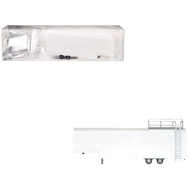 20ft Container Chassis 1/87 (HO) Plastic Model by Promotex-Promotex-ModelCars.com
