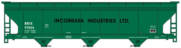 HO II 3BAY COVERED HOPPER     