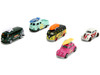 Volkswagen The Originals (2024) 5 piece Set 1/64 Diecast Model Cars by Majorette