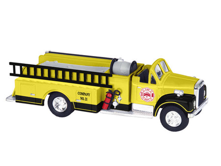 YELLOW FIRE TRUCK             