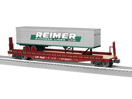 CP 50'FLATCAR W/ REIMER       