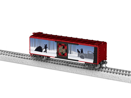 HO 2023 CHRISTMAS BOXCAR      