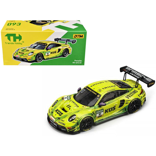 Porsche 911 GT3 R (992) #91 Thomas Preining "Manthey EMA" "DTM" (2024) 1/64 Diecast Model Car by Trends Hobby