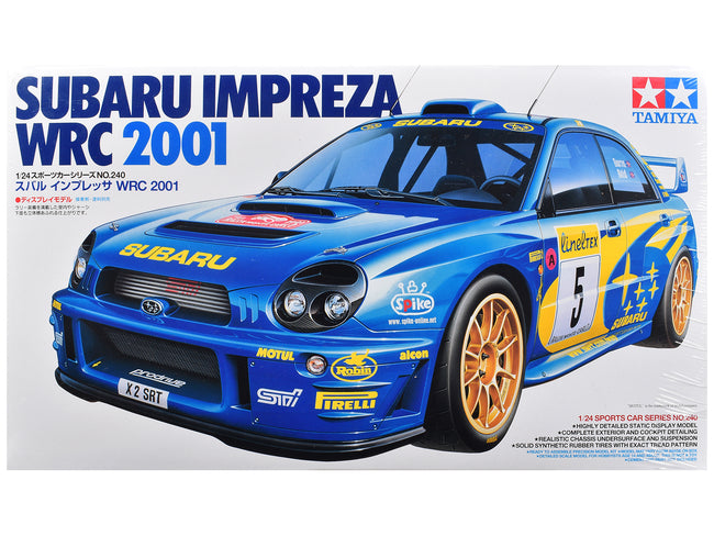 Model Kit Subaru Impreza "WRC" (2001) 1/24 Scale Model by Tamiya