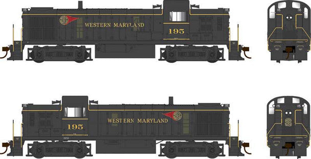 HO WM ALCO RS-3 #196          