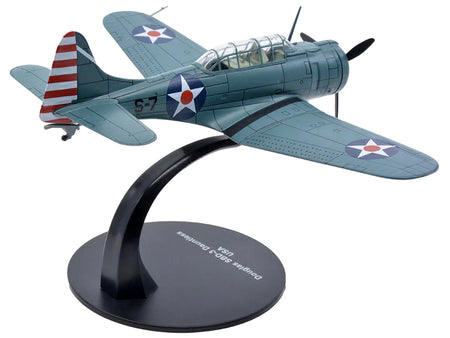 Douglass SBD-3 Dauntless Bomber Plane (United States Navy 1938) 1/72 Diecast Model by Warbirds of WWII - view 4